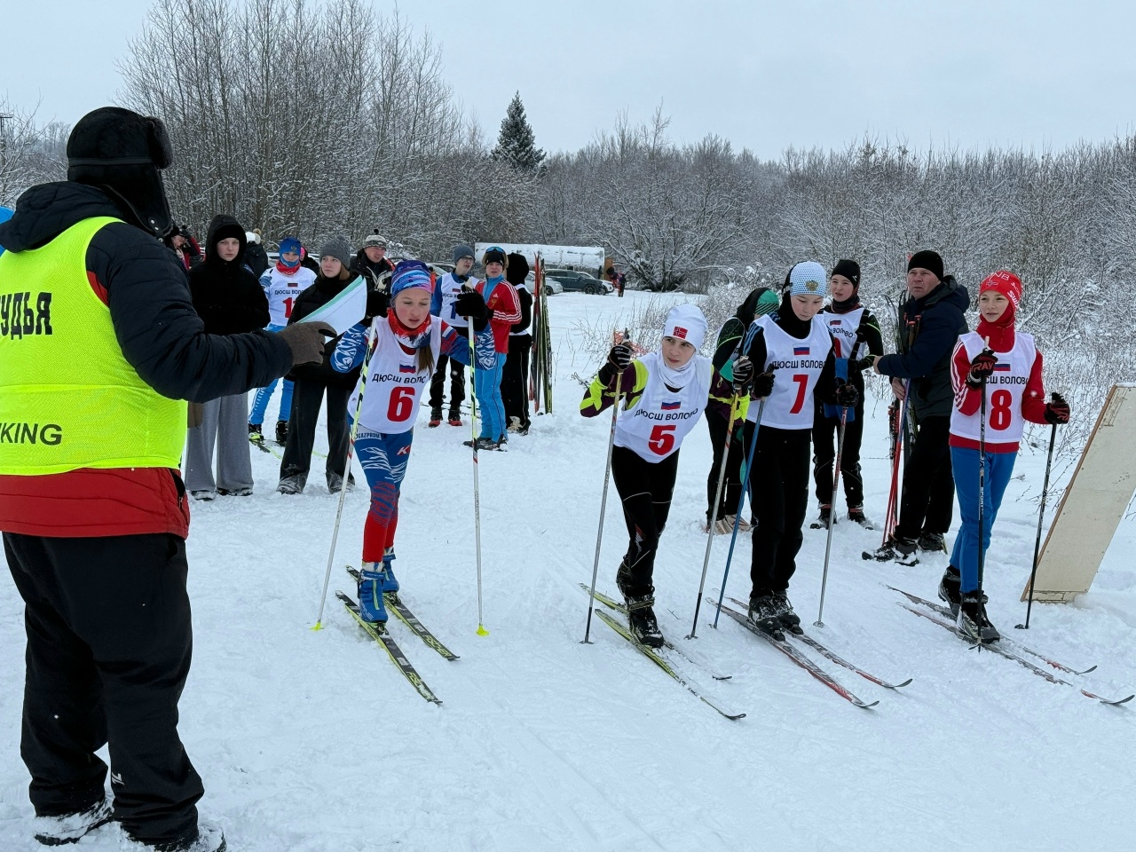 В д. Крутой Верх прошла «Воловская новогодняя гонка»