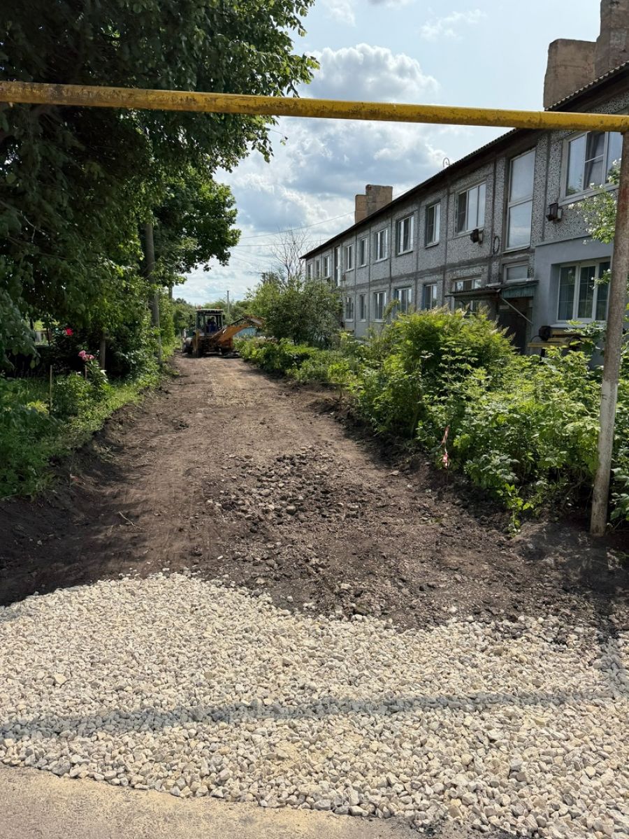 Создание комфортной среды в поселке Волово: начало работ