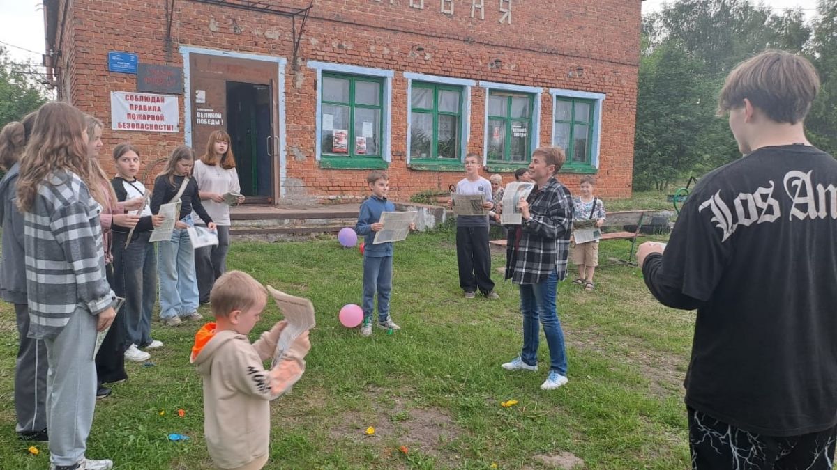 Летние развлечения в Становском сельском доме культуры