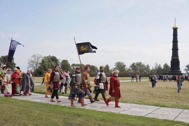 В Тульской области прошли мероприятия в честь 643-й годовщины Куликовской битвы