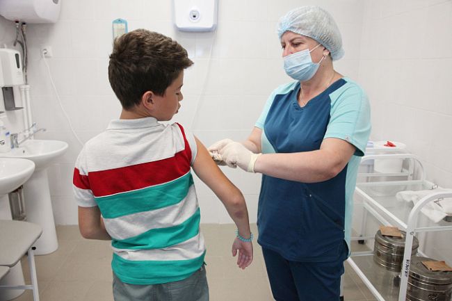 В Тульской области стартовала вакцинация детей от гриппа