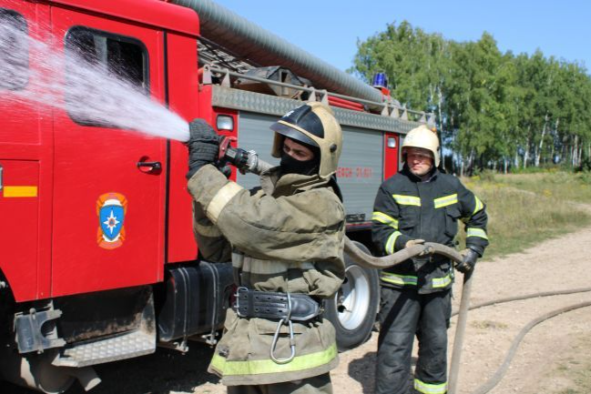На минувшей неделе в пожарах в Тульской области пострадали три человека