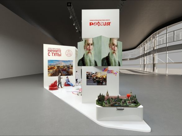 Посетители стенда Тульской области на выставке «Россия» погуляют по виртуальному Музейному кварт