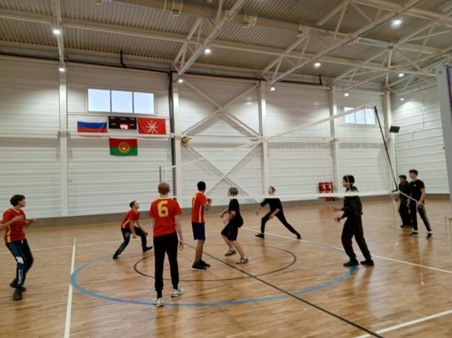 В ФОКе «Ясногорец» состоялось первенство района по волейболу