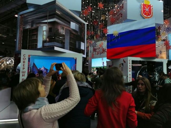 Тульский стенд на выставке «Россия» пользуется высокой популярностью