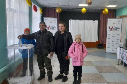Жители сел Ясногорского района активно голосуют