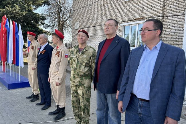 Заокский район присоединился к военно-патриотическому марафону «Равнение на Знамя Победы»