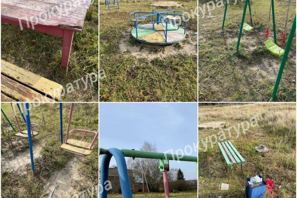 Игровая площадка в Арсеньевском районе признана опасной для жизни и здоровья детей