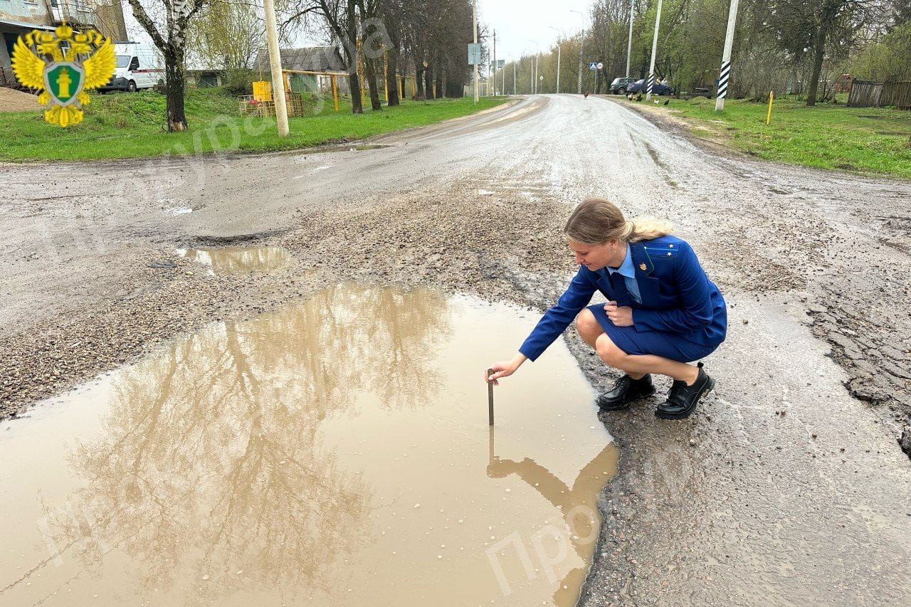 В Воловском районе проверили состояние дорог