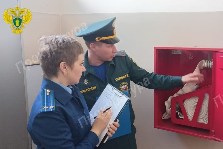 Прокуратура проверила соблюдение учреждением Тульской области правил противопожарной безопасности