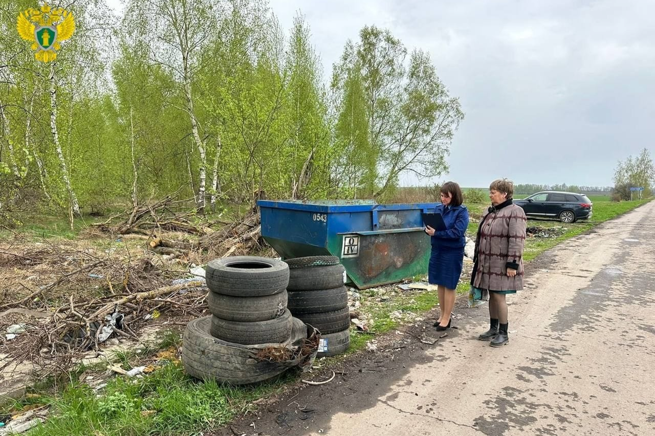 Прокуратура Щекинского района среагировала на публикацию жителей о свалке в Щекинском районе
