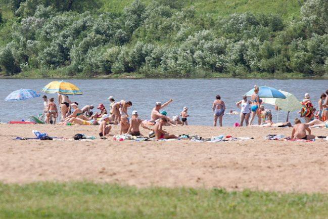В Тульской области открыты для купания 64 пляжа