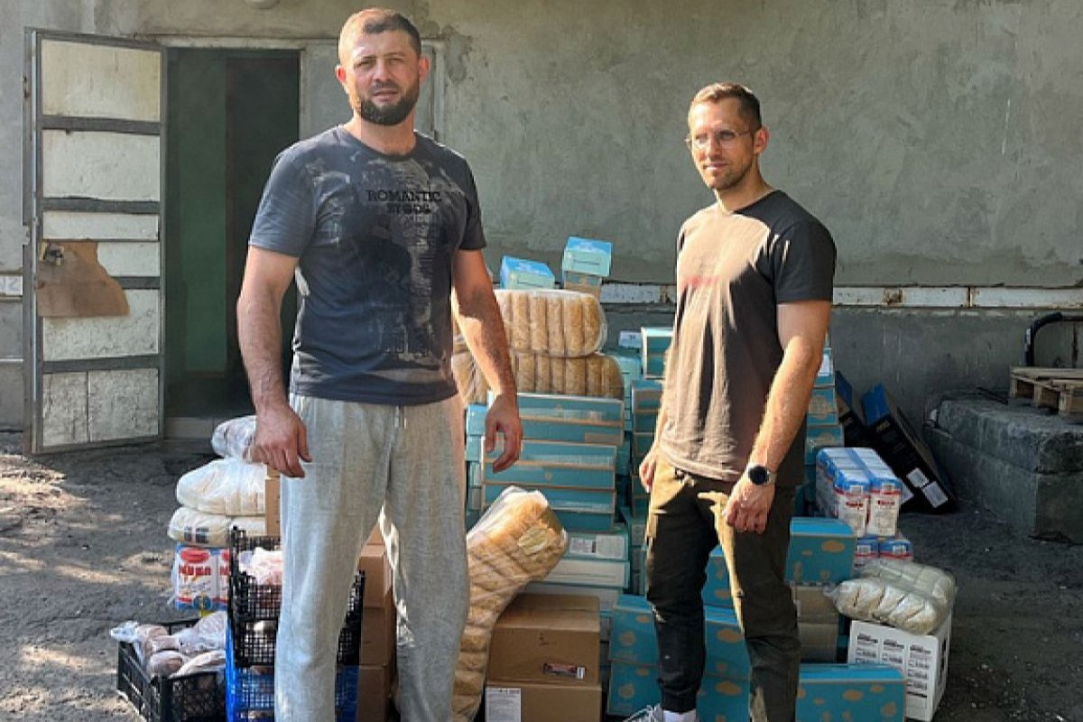 Депутат Тульской областной Думы доставил гуманитарный груз в Луганск
