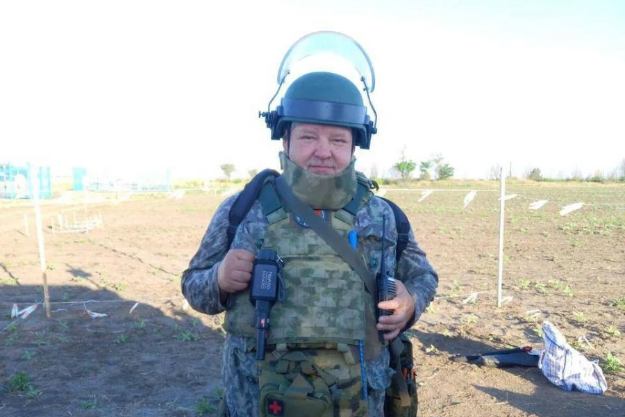 Олег Севальнев: Я - сапер гуманитарного разминирования