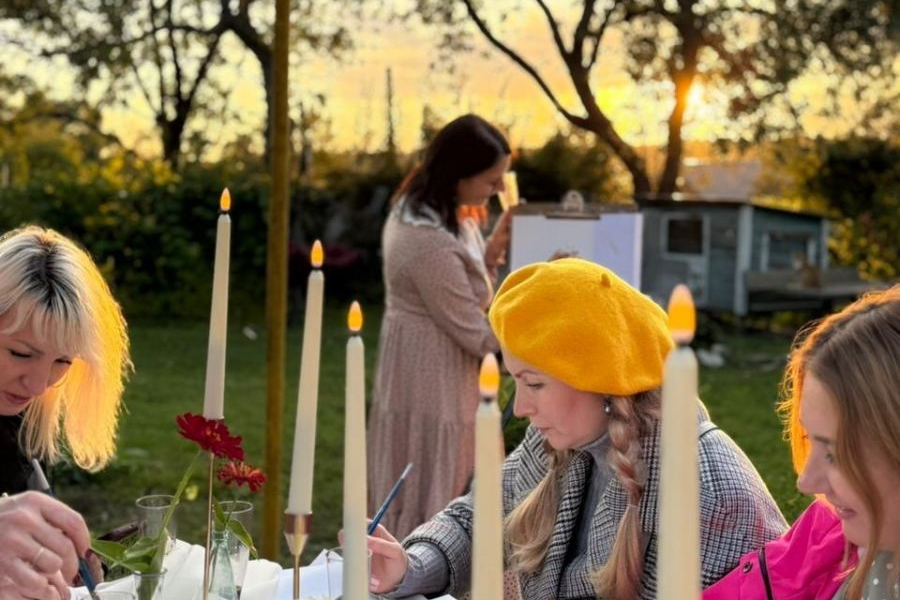 Ясногорские клеверяночки побывали в Федяшево Ясногорские клеверяночки побывали в Федяшево