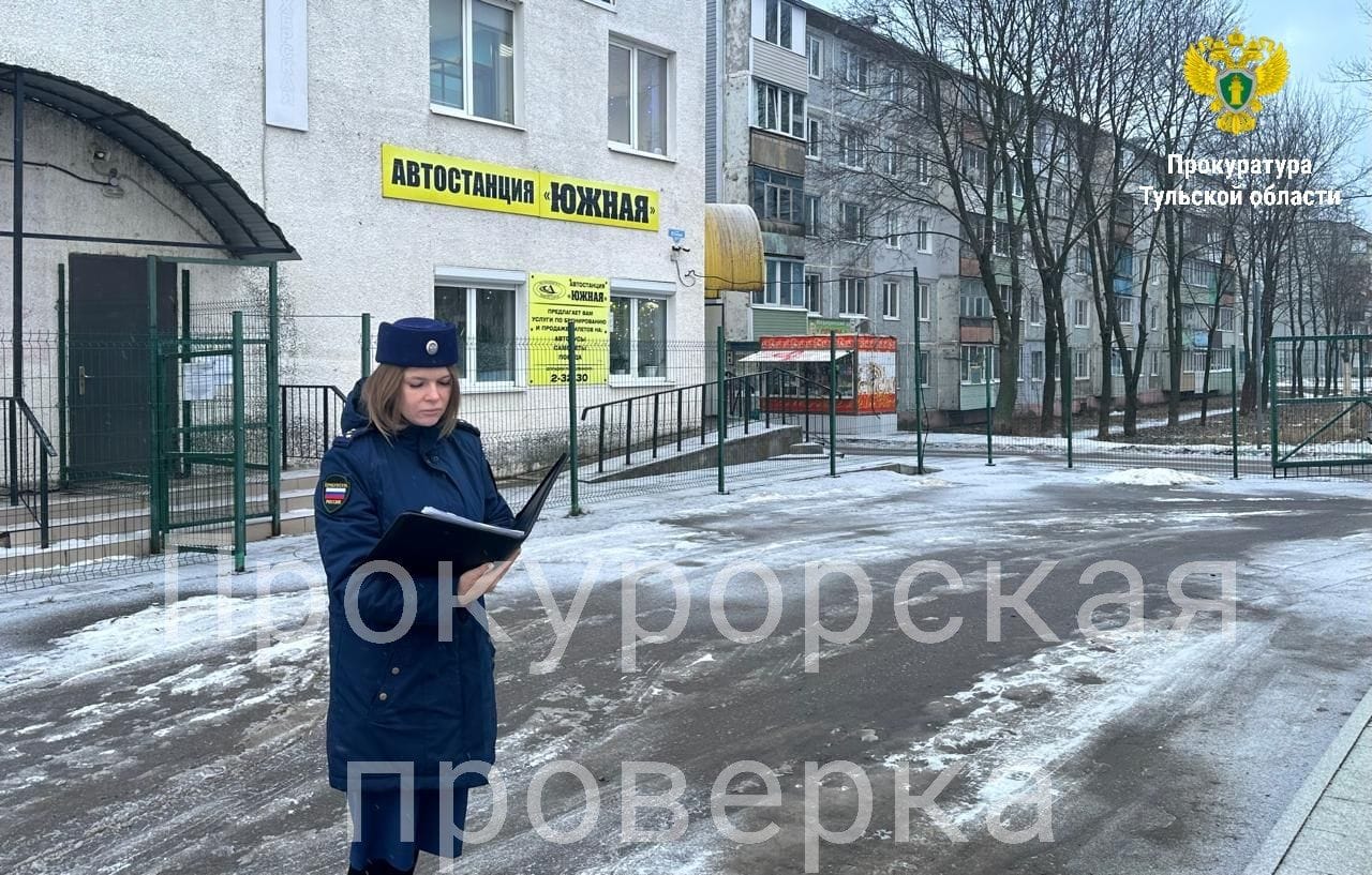 Организатор пассажирских перевозок в Веневе допустил ряд серьезных нарушений