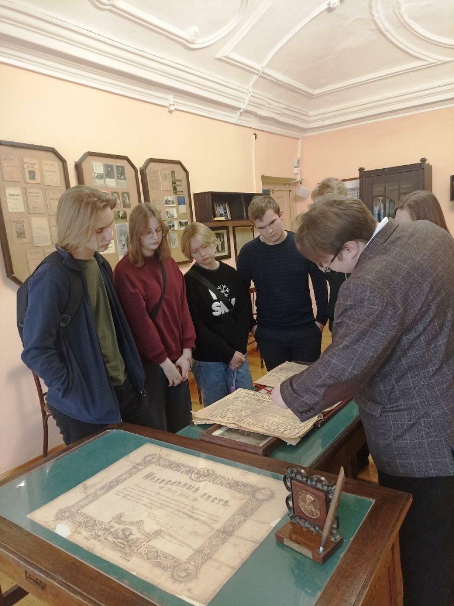 Ясногорские старшеклассники прикоснулись к истории Ясногорские старшеклассники прикоснулись к истории