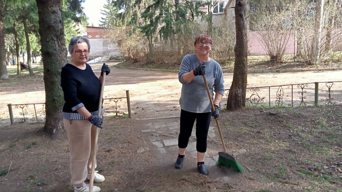 В Тайдаково следят за чистотой и порядком В Тайдаково следят за чистотой и порядком