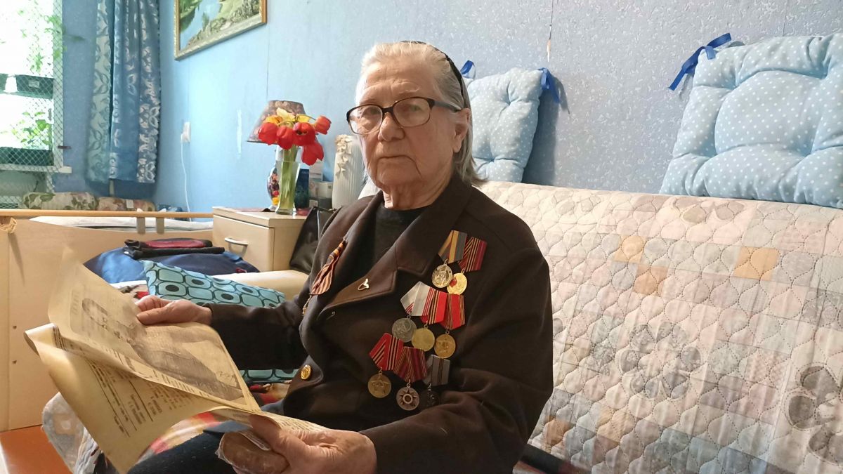 Жительница Ясногорска Антонина Георгиевна Прохваткина знает, как досталась Победа Жительница Ясногорска Антонина Георгиевна Прохваткина знает, как досталась Победа