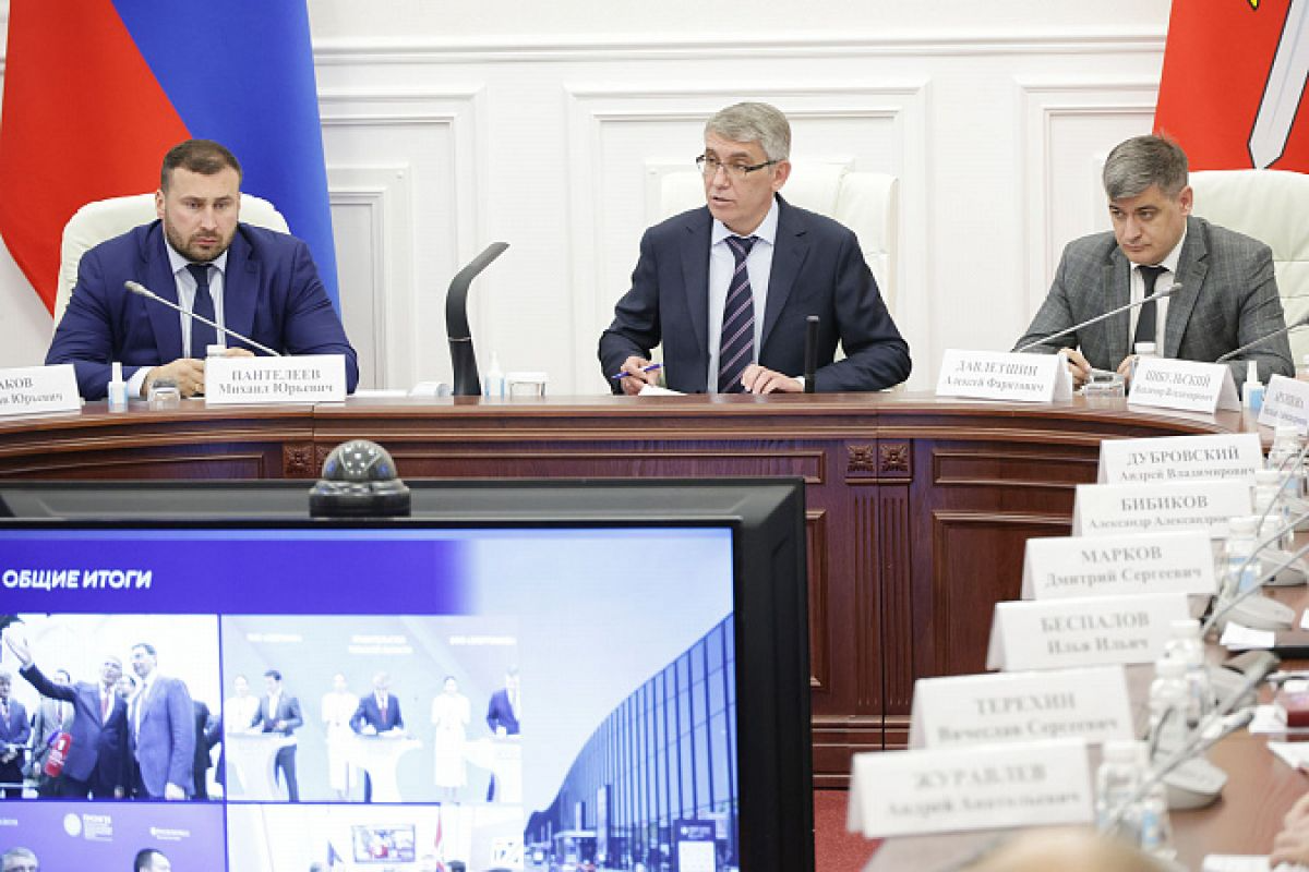 Дмитрий Миляев подвел итоги работы тульской делегации на ПМЭФ-2025