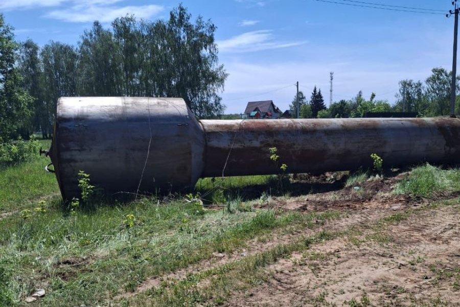 В Иваньково началась реконструкция старых водонапорных башен