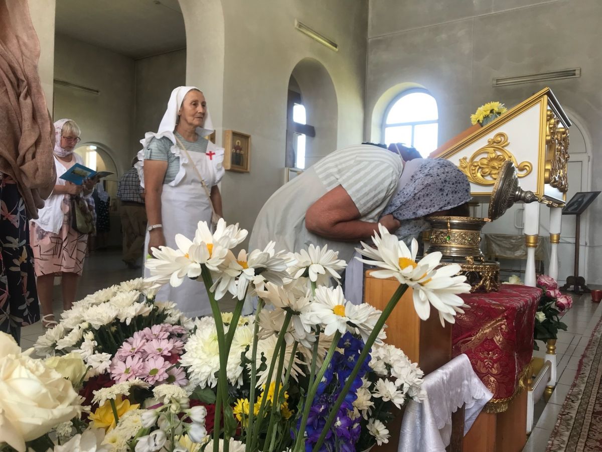 В Ясногорске пребывает ковчег с частью мощей святой блаженной Матроны Московской