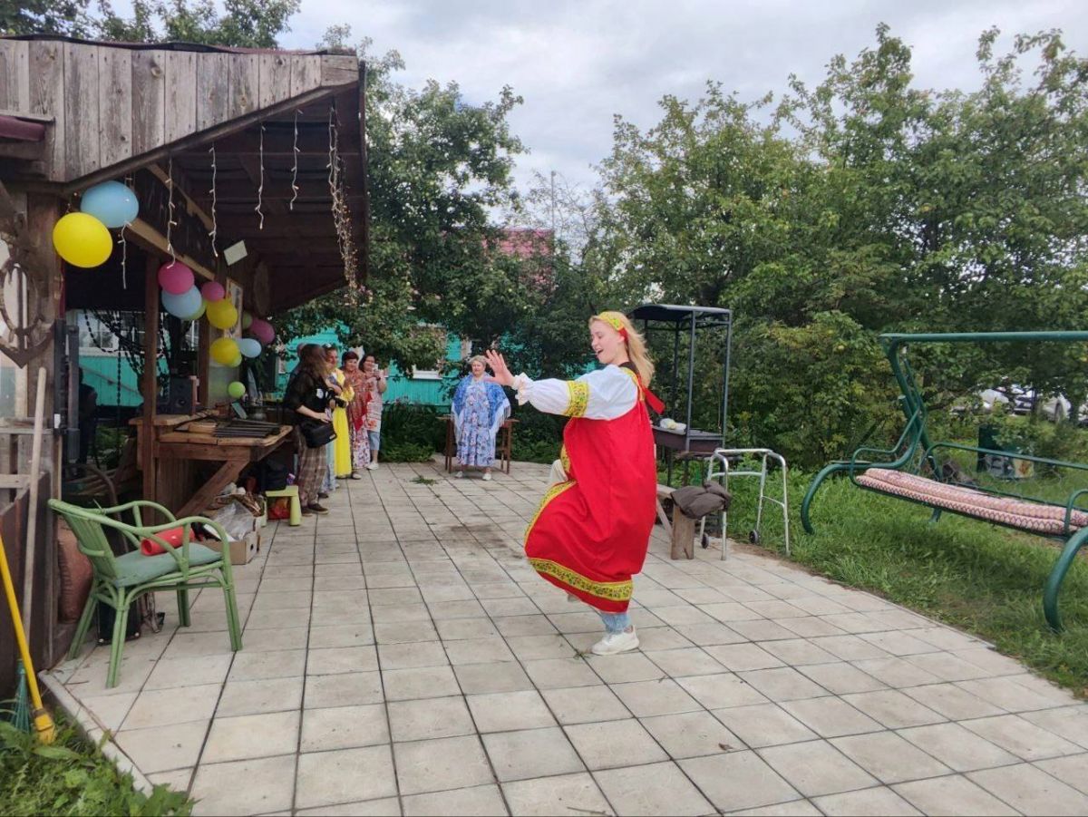С весельем и задором отметили праздник жители села Лаптево