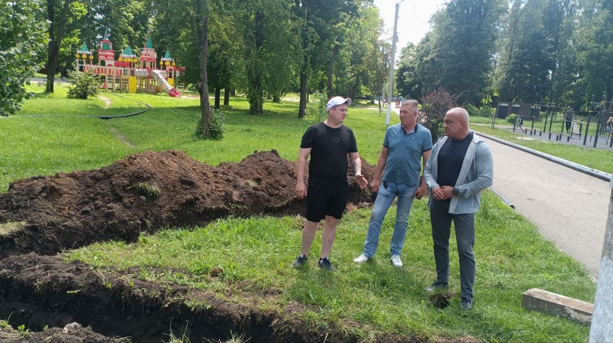 В Ясногорске продолжается подготовка к отопительному сезону