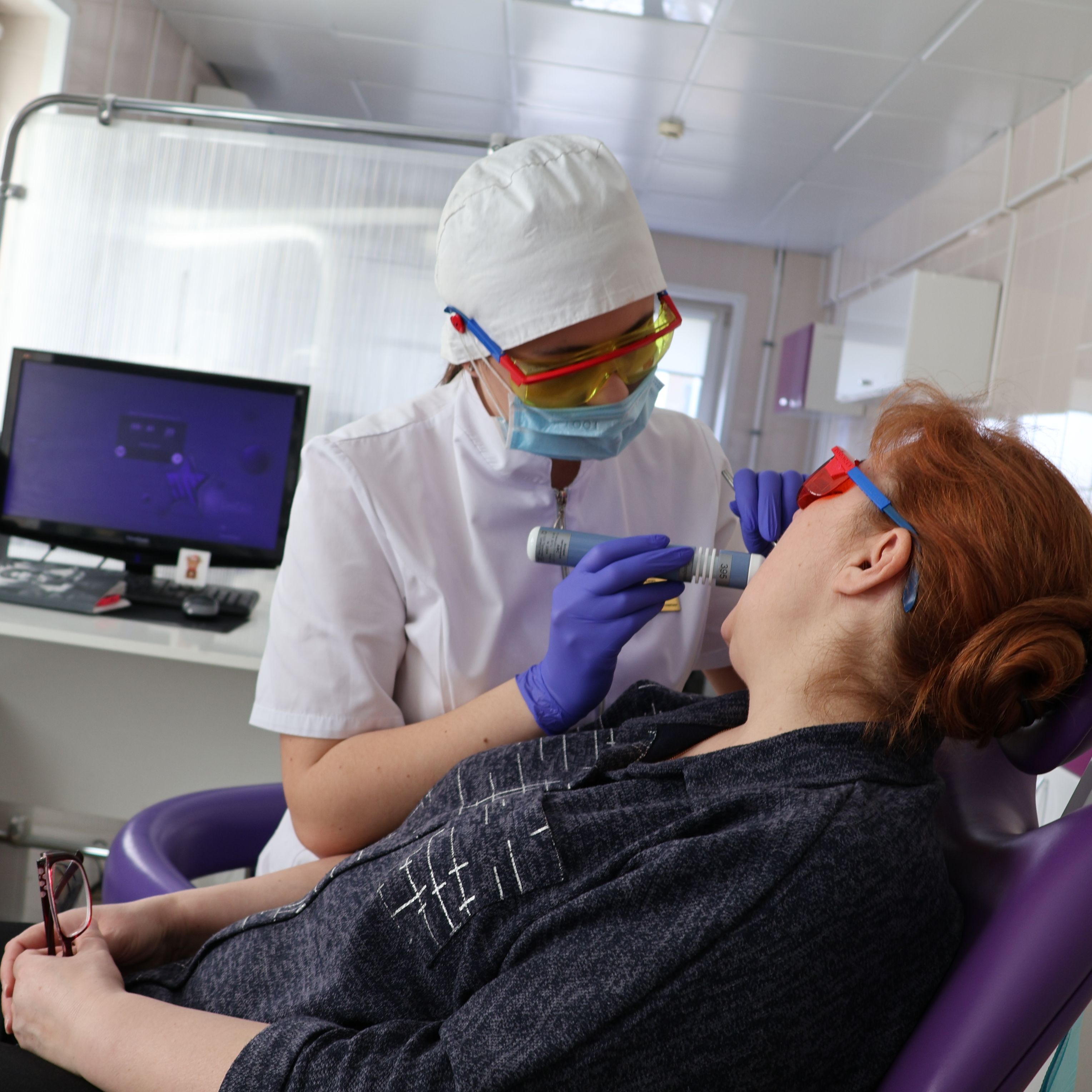 В день открытых дверей ясногорцам проверили состояние полости рта