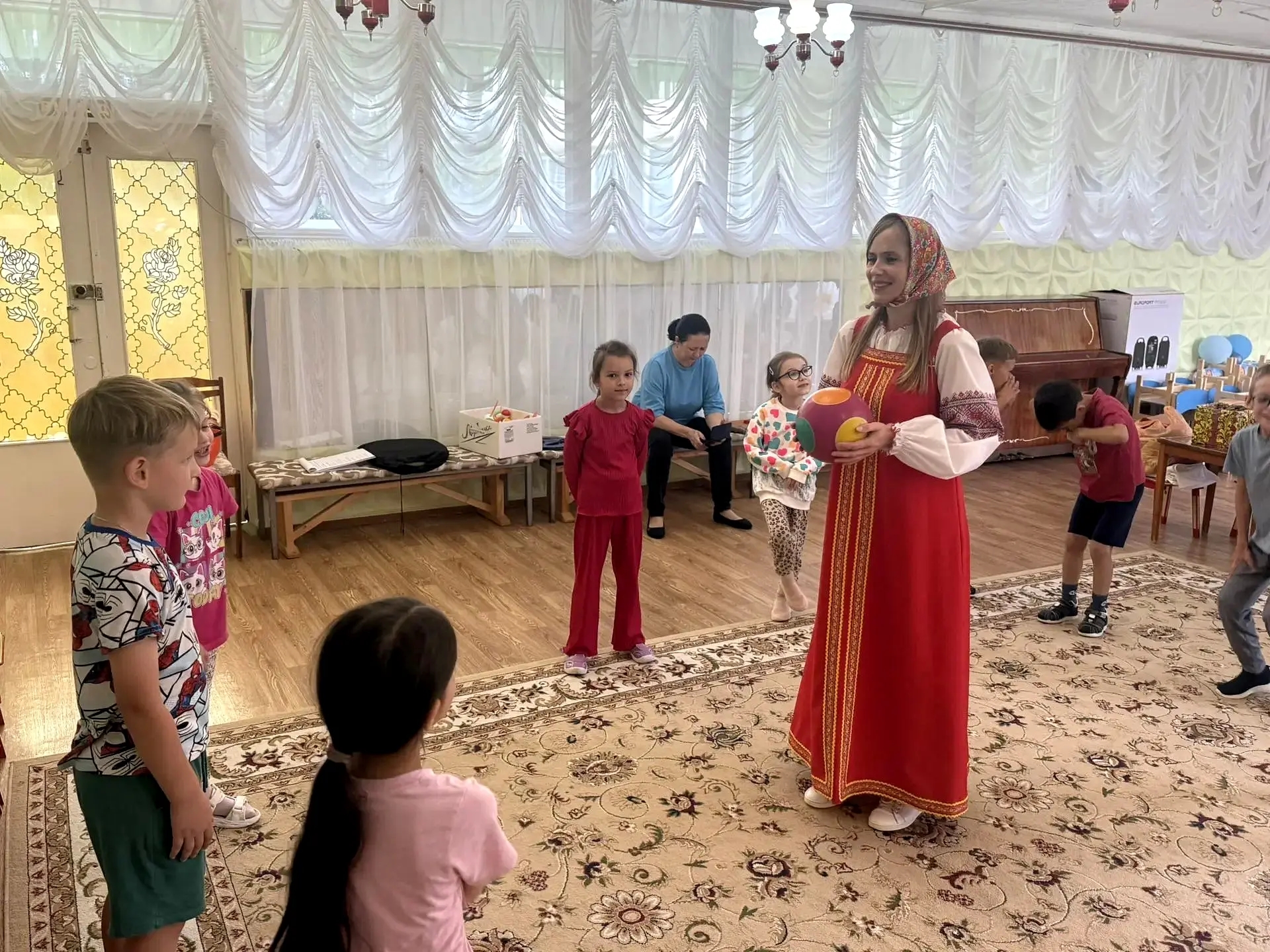Ясногорские дошколята и часок радостного озорства Ясногорские дошколята и часок радостного озорства