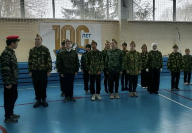 В Симоновской школе Заокского района прошёл первый этап «Зарницы»