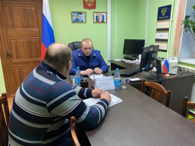 Прокурор области Александр Грицаенко провел личный прием граждан в Заокском районе