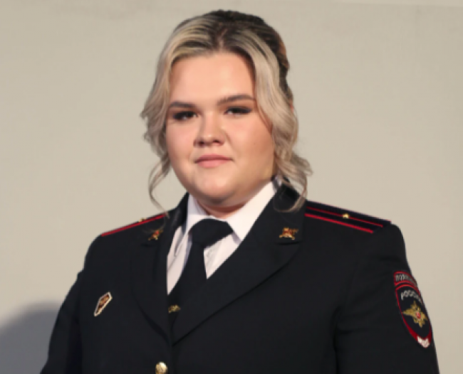 Анастасия Солодова претендует на звание «Леди тульская полиция - 2024»