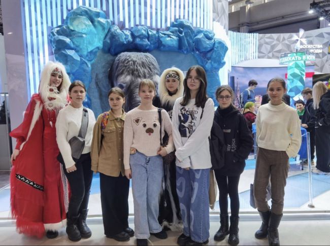 Дети из Заокского района посетили выставку «Россия»