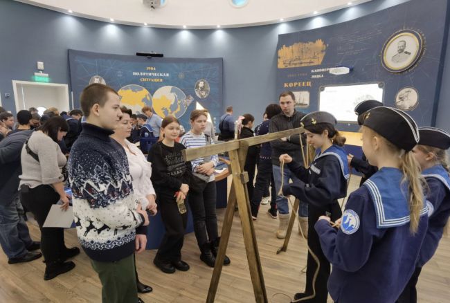 Школьники Заокского района посетили музей Всеволода Фёдоровича Руднева