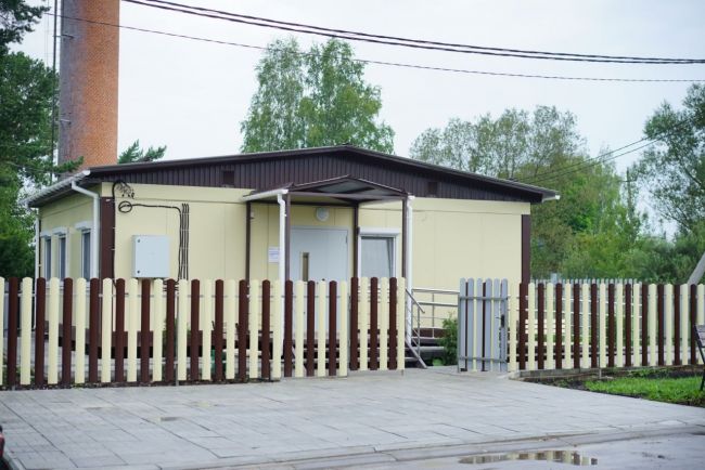 В поселке Ланьшинском установлен новый фельдшерско-акушерский пункт.