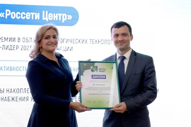 Разработка «Россети Центр» получила Национальную премию в области экологических технологий