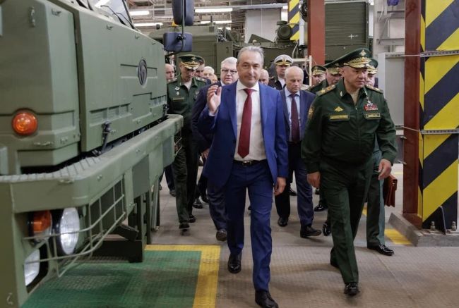 Министр обороны РФ проверил выполнение гособоронзаказа в Тульской области