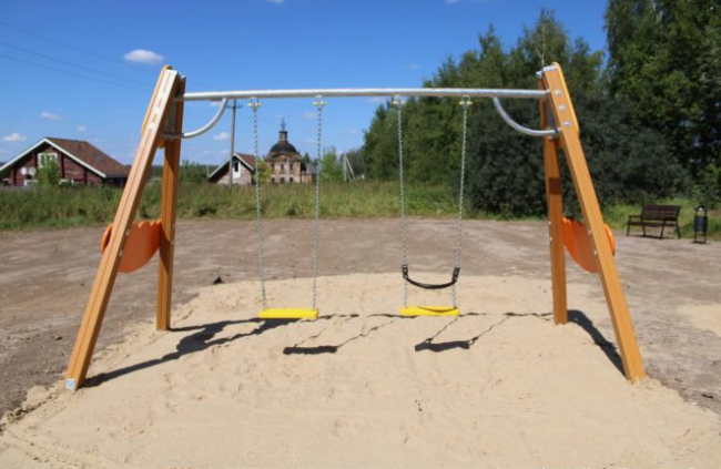 В Заокском состояние детских и спортивных площадок на контроле