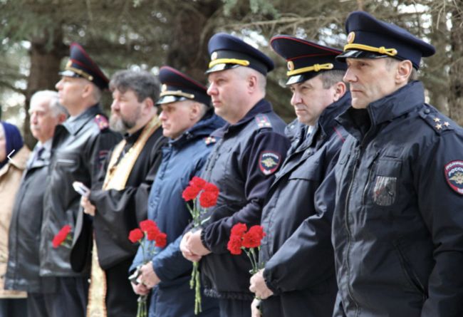 УМВД России по г. Туле открыта мемориальная доска полицейскому
