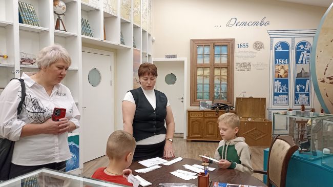 В музее В.Ф.Руднева юные посетители узнали много интересного