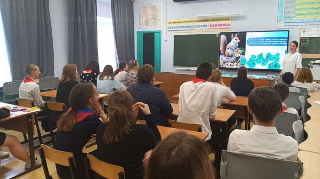 В Русятинской школе прошел Всероссийский урок генетики