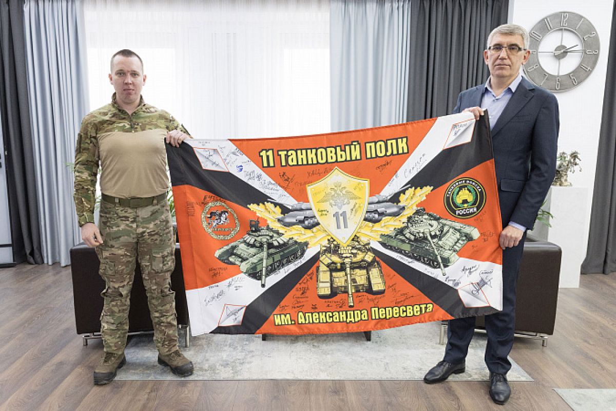 Дмитрий Миляев встретился с участником СВО