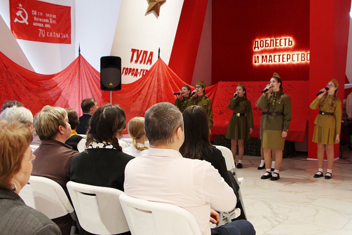 25 марта в Музее обороны Тулы прошел фестиваль школьных музеев 25 марта в Музее обороны Тулы прошел фестиваль школьных музеев