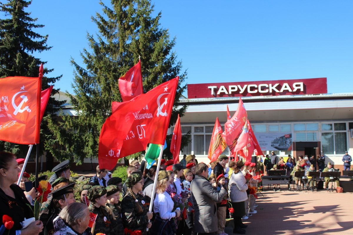 Заокчане встретили Поезд Памяти Заокчане встретили Поезд Памяти
