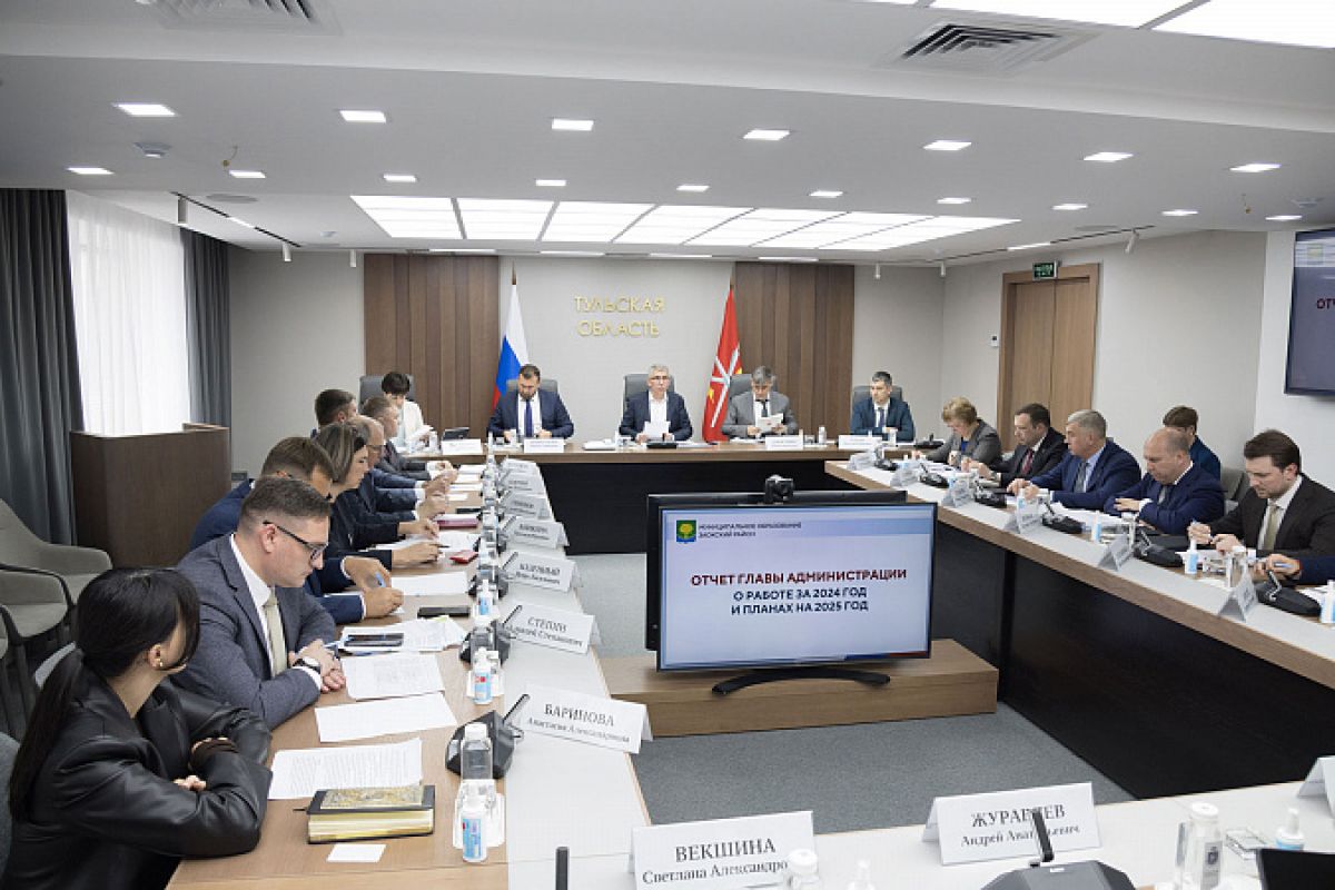 Губернатор Тульской области провел рабочую встречу с главой Заокского района