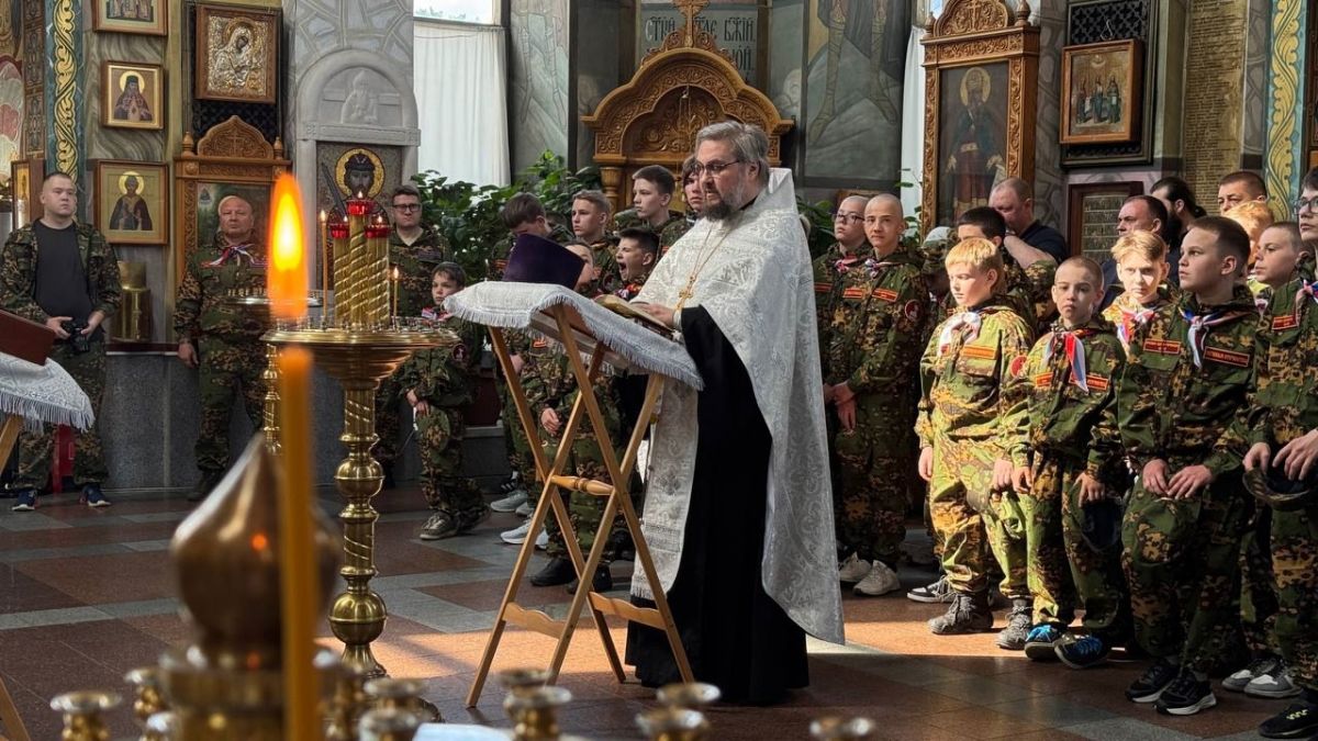 Заокские школьники приняли участие в региональных патриотических сборах
