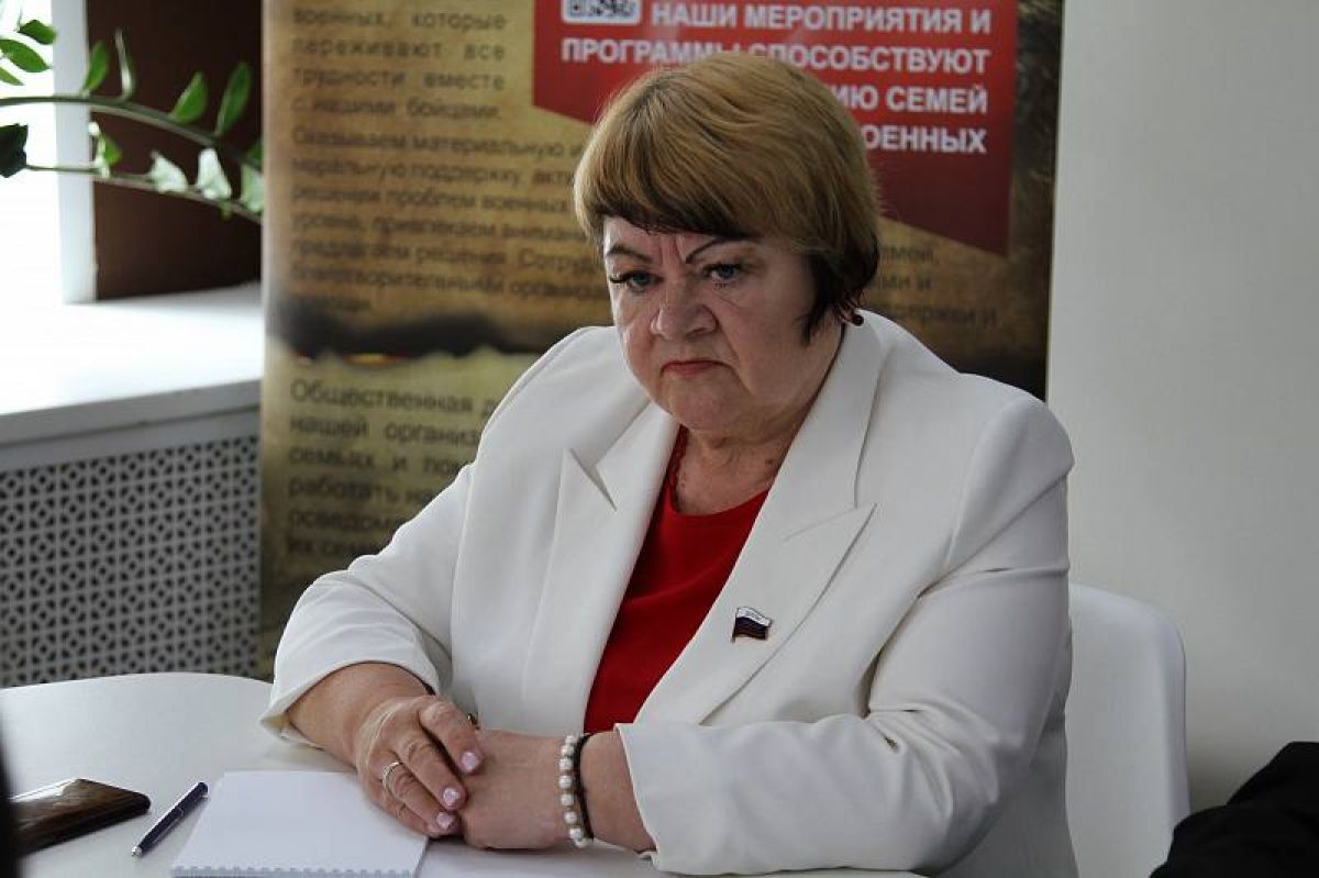 Галина Алешина провела личный прием в фонде «Защитники Отечества»