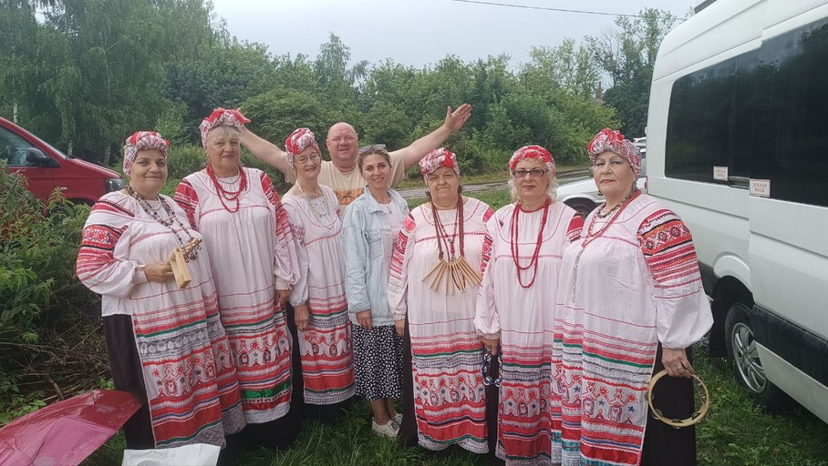 Вокально-хоровой коллектив из Страхово порадовал зрителей на фестивале «Ломовская веселуха»