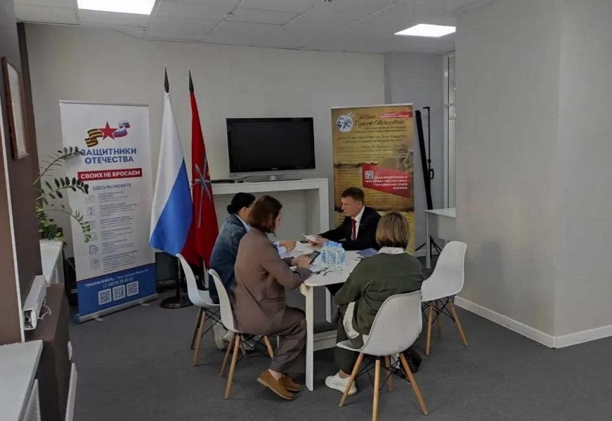 Уполномоченный по правам человека в Тульской области встретился с руководителем регионального филиала фонда «Защитники Отечества»